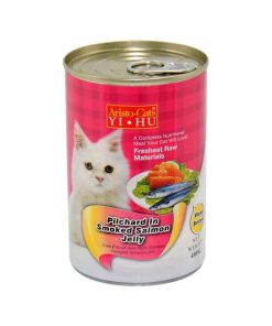 Aristo Cat Canned Food Pilchard in Smoked Salmon Jelly 400g