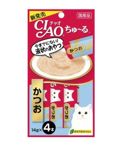 CIAO Cat Treat Churu Tuna (Katsuo) 14g x 4