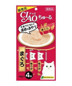 CIAO Cat Treat Churu Tuna (Maguro) 14g x 4