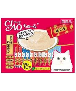 CIAO Cat Treat Churu Tuna Scallop Jumbo Mix 14gr x 40