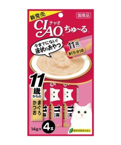 CIAO Cat Treat Churu Tuna With Collagen 14g x 4