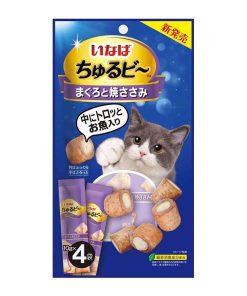 CIAO Cat Treat Churubee Grilled Chicken and Maguro 10gr x 4