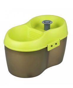 Cat H2O Water Fountain Green and Brown 2L