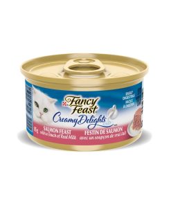 Fancy Feast Cat Canned Food Salmon with Milk in Creamy Sauce 85g