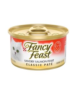 Fancy Feast Cat Canned Food Savory Salmon 85g