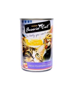 Fussie Cat Canned Food Fisherman's Basket 400g