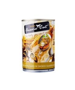 Fussie Cat Canned Food Pilchard in Smoked Salmon Jelly 400g