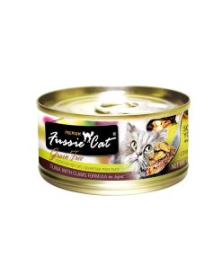 Fussie Cat Canned Food Premium Tuna with Clams in Aspic 80g