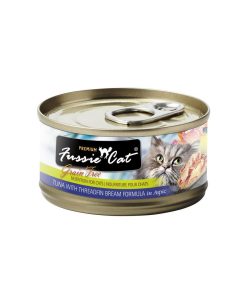 Fussie Cat Canned Food Premium Tuna with Threadfin Bream in Aspic 80g