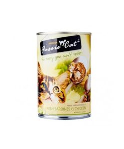 Fussie Cat Canned Food Sardine and Chicken 400g