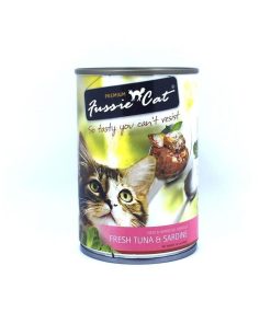 Fussie Cat Canned Food Tuna and Sardine 400g