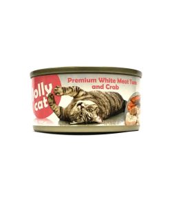 Jolly Cat Canned Food Premium White Meat Tuna and Crab 80g