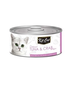 Kit Cat Canned Food Tuna and Crab 80g
