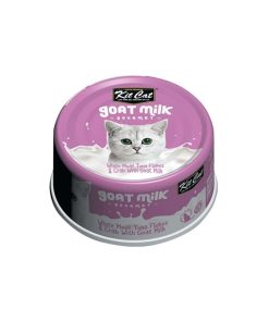 Kit Cat Wet Food Goat Milk Boneless White Meat Tuna and Crab 70g