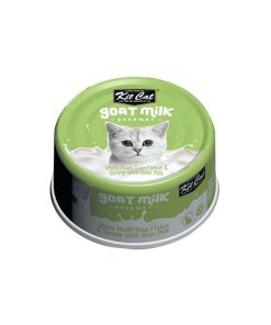 Kit Cat Wet Food Goat Milk Boneless White Meat Tuna and Shrimp 70g