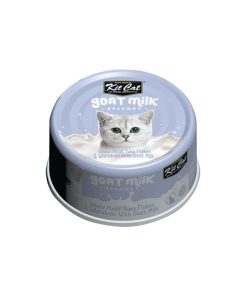 Kit Cat Wet Food Goat Milk Boneless White Meat Tuna and Whitebait 70g