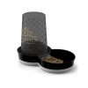 Moderna Food and Water Dispenser Black 3