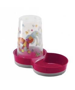 Moderna Food_Water Dispenser Pink 1