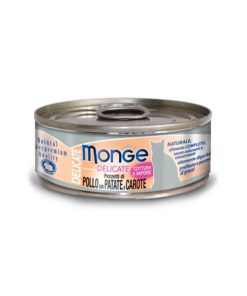 Monge Delicate Cat Canned Food Chicken with Potato and Carrot 80g