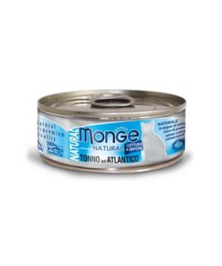 Monge Natural Cat Canned Food Atlantic Tuna 80g