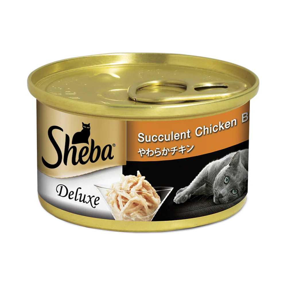 Sheba Cat Canned Food Succulent Chicken Breast 85g 1 ctn