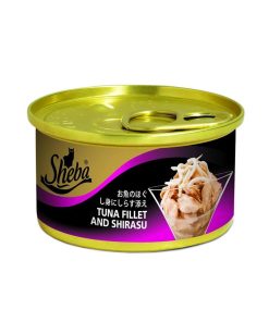 Sheba Cat Food Flake Tuna Fillet and Shirasu 85g
