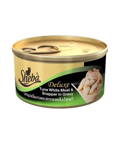 Sheba Cat Food Flake Tuna and Snapper in Gravy 85g