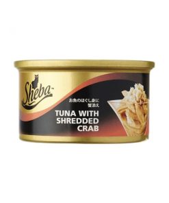 Sheba Cat Food Flake Tuna with Shredded Crab 85g