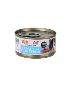 Sumo Cat Canned Food Tuna with Crab Surimi 80g