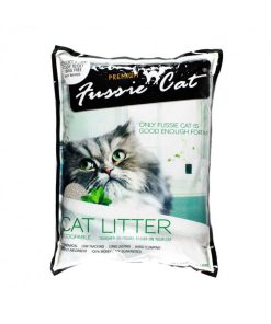 Fussie Cat Litter Unscented Scoopable 10L