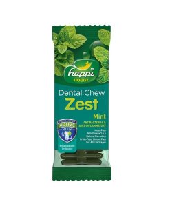 Happi-Doggy-Dental-Chew-Zest-Mint-4-inch