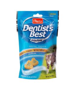 Hartz Dentist's Best Cat Treat Dental Shield 85g