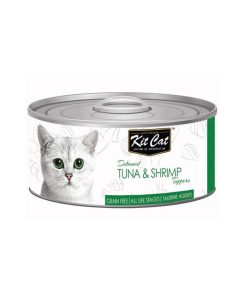 Kit Cat Canned Food Tuna and Shrimp 80g