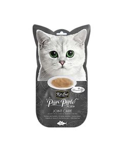 Kit Cat Purr Puree Plus Cat Treat Tuna for Joint Care 15g (4pcs)