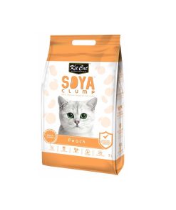 Kit Cat Soya Clump Cat Litter Peach 7L