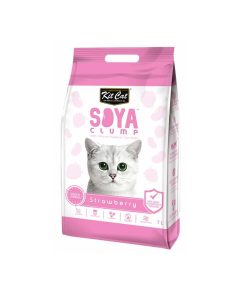 Kit Cat Soya Clump Cat Litter Strawberry 7L