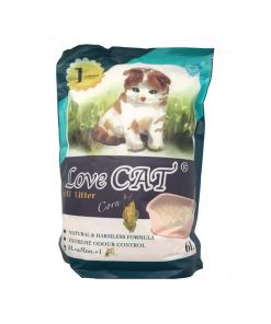 Lovecat Korean Tofu Cat Litter Corn 6L