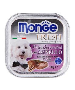 Monge Fresh Dog Wet Food Lamb 100g
