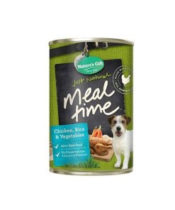 Nature's Gift Dog Canned Food Chicken, Rice and Vegetables 700g