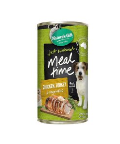 Nature's Gift Dog Canned Food Chicken, Turkey and Vegetables 700g