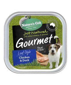 Nature's Gift Dog Tray Food Chicken and Duck 100g