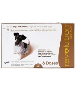 Revolution Parasiticide for Dog 3 Doses 10