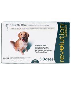 Revolution Parasiticide for Dog 3 Doses 40