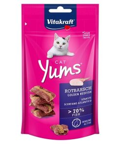 Vitakraft Cat Treat Cat Yums Golden Redfish 40g