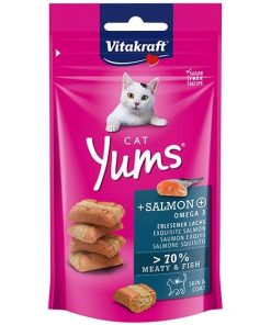 Vitakraft Cat Treat Cat Yums Salmon 40g