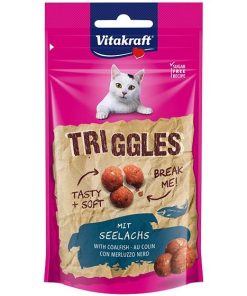 Vitakraft Cat Treat Triggles Coalfish 40g