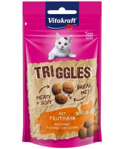Vitakraft Cat Treat Triggles Turkey 40g