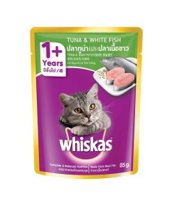 Whiskas Cat Wet Food Tuna and Whitefish 85g
