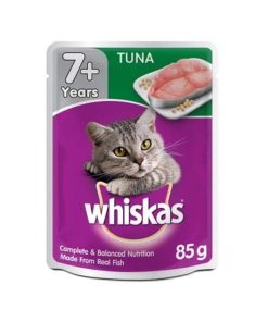 Whiskas Cat Wet Food Tuna for Adult 7+ 85g