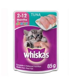 Whiskas Cat Wet Food Tuna for Junior 85g